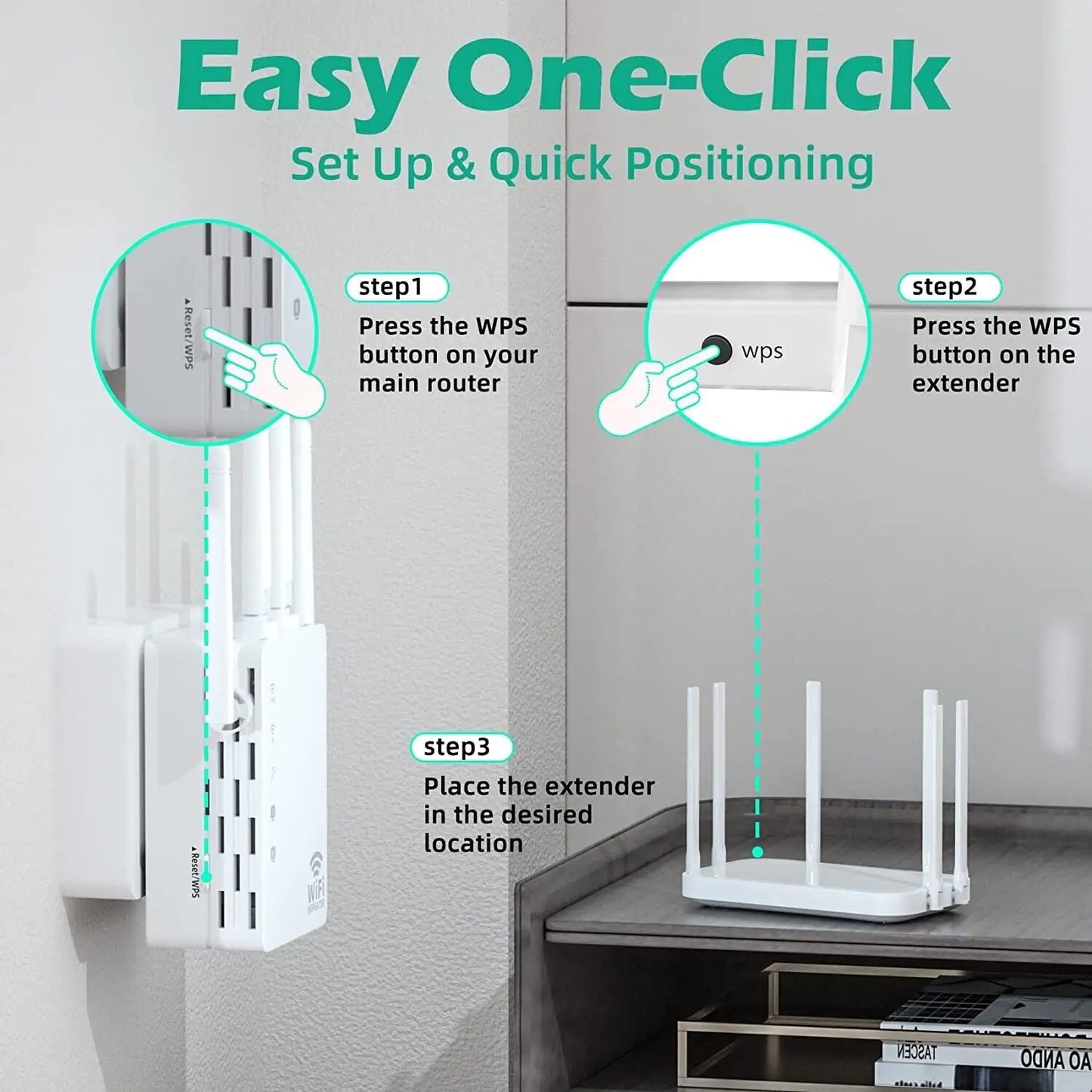 WiFi Signal Amplifier & Router Extender
