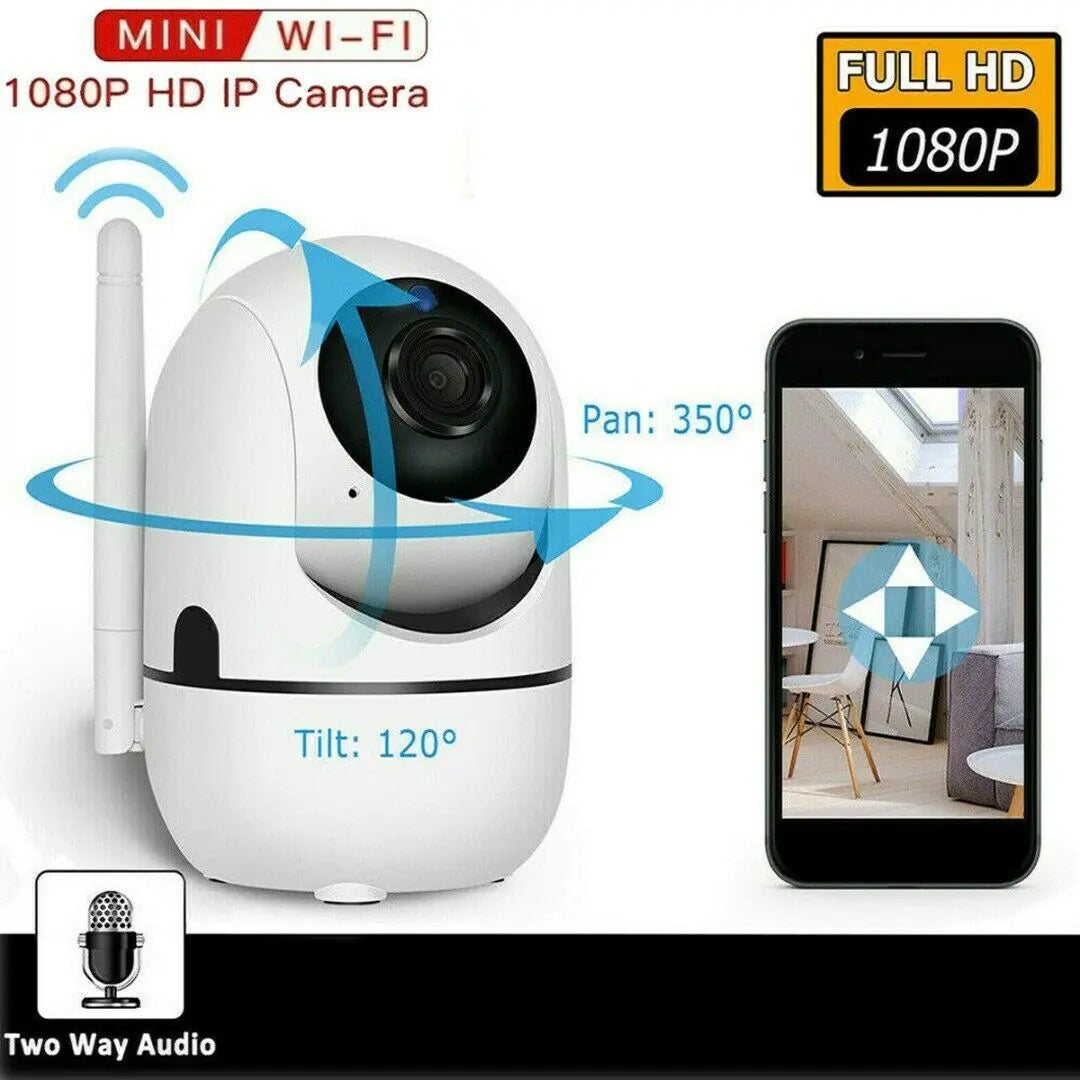 1080P Night Vision WiFi Security Cam