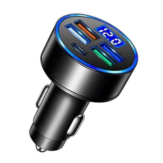 5-Port Quick Car Charger for Smartphones